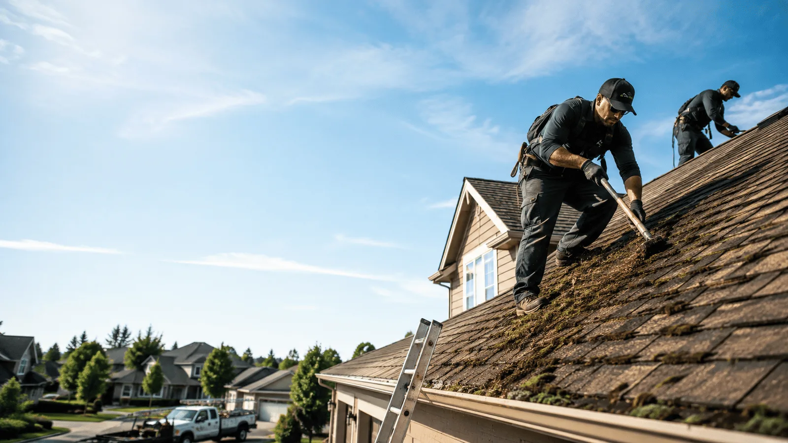 Roof Moss Removal in Pardeeville, WI near me